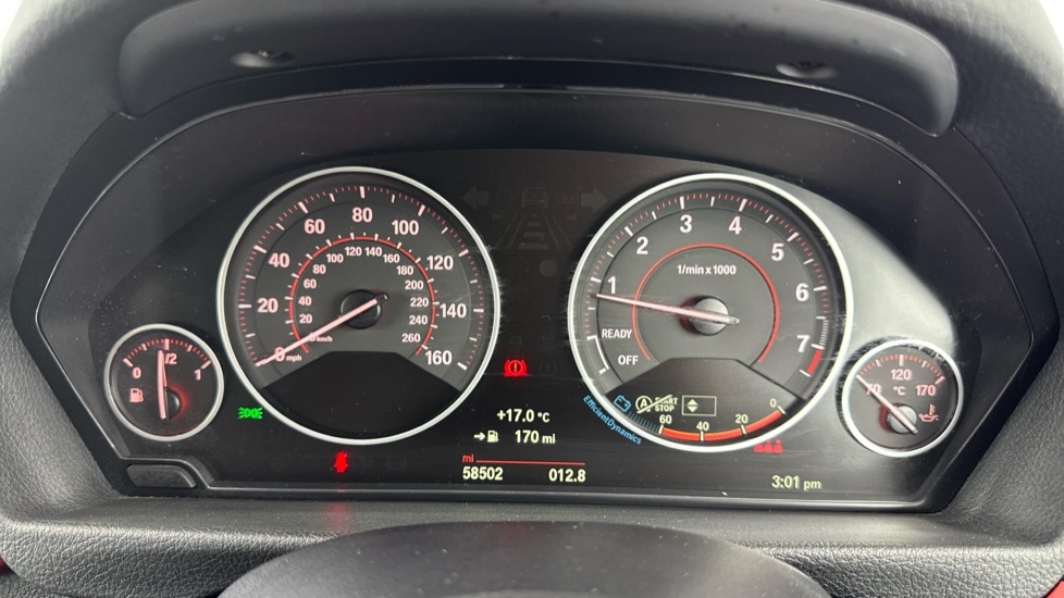 BMW 3 Series Saloon Red #9