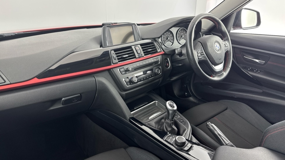 BMW 3 Series Saloon Red #7