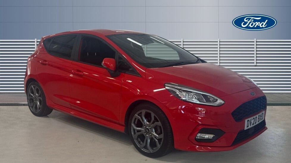 Ford Fiesta St-line Edition Red