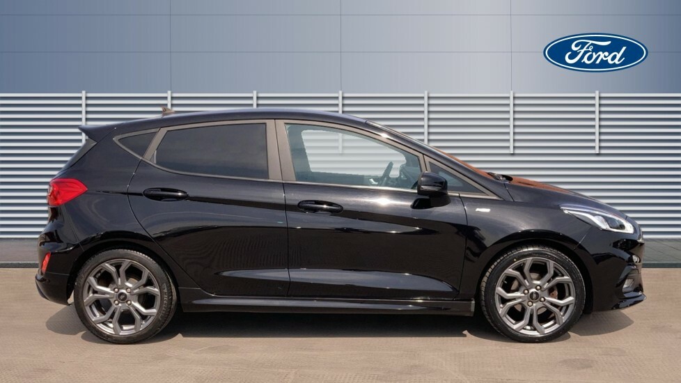 Ford Fiesta St-line Edition ML21UYX Black #5