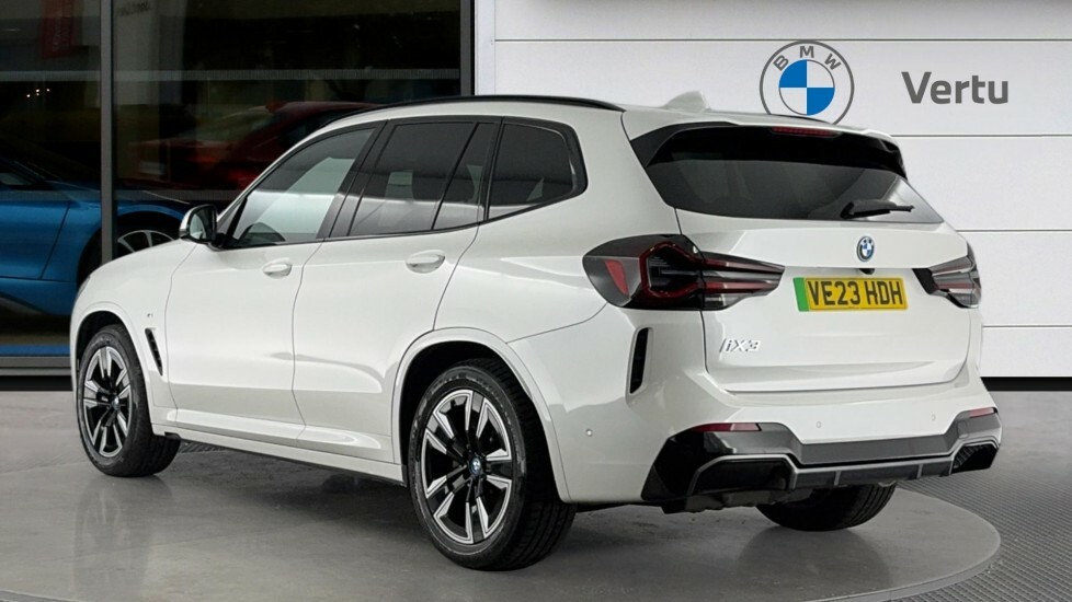 BMW iX3 M Sport White #2