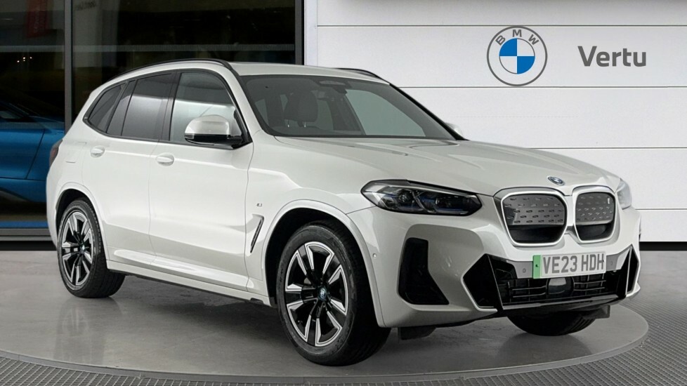 BMW iX3 M Sport White