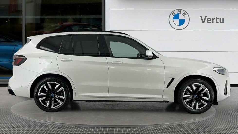BMW iX3 M Sport White #3