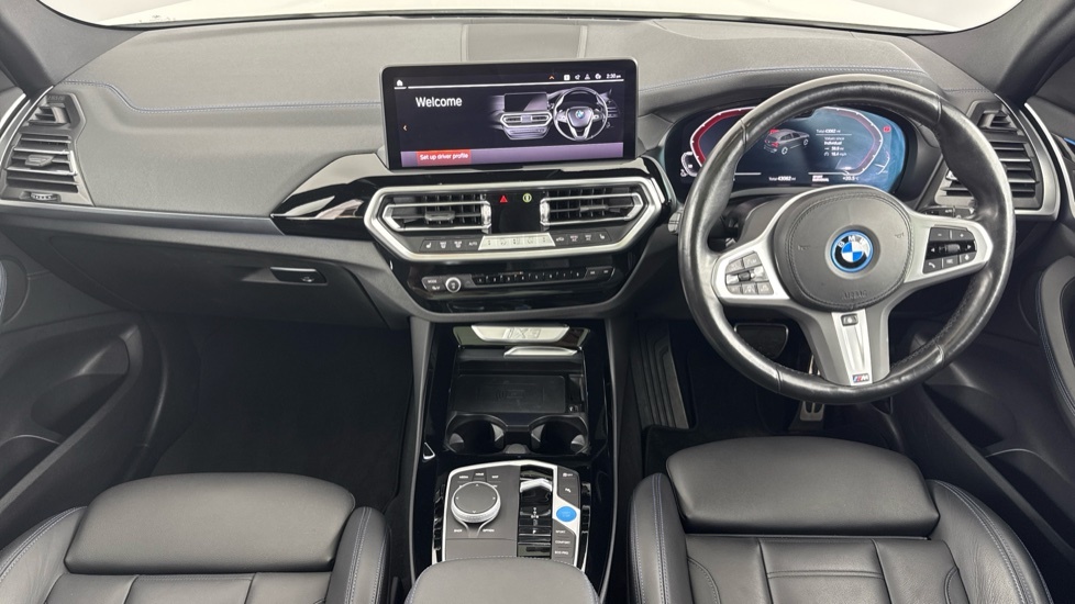 BMW iX3 M Sport White #4