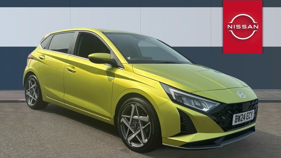 Hyundai I20 Ultimate Yellow
