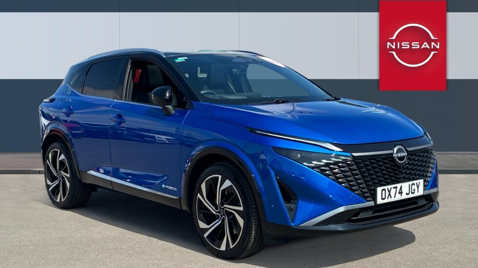 Nissan Qashqai Tekna OX74JGY Blue