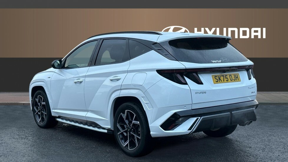 Hyundai Tucson N Line White #2