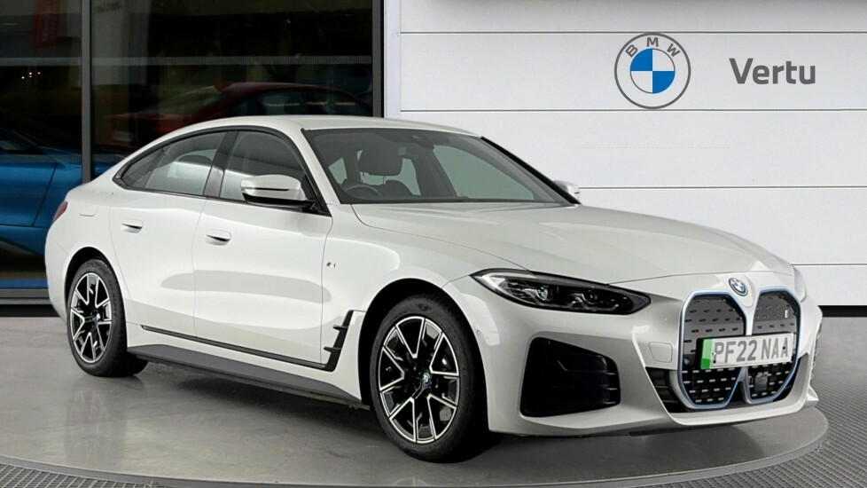 BMW i4 M Sport White