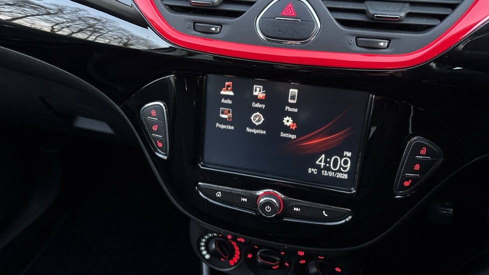 Vauxhall Corsa Sri Vx-line Nav Black Red #35
