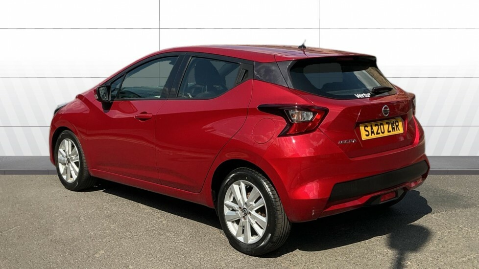Nissan Micra Acenta Red #2
