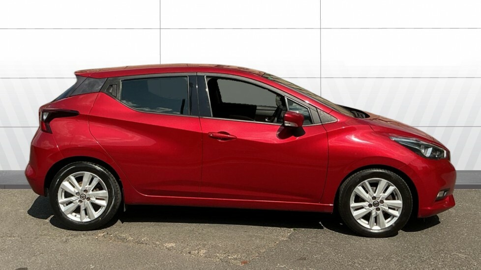 Nissan Micra Acenta Red #5