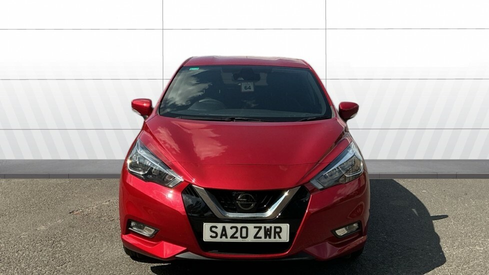 Nissan Micra Acenta Red #3