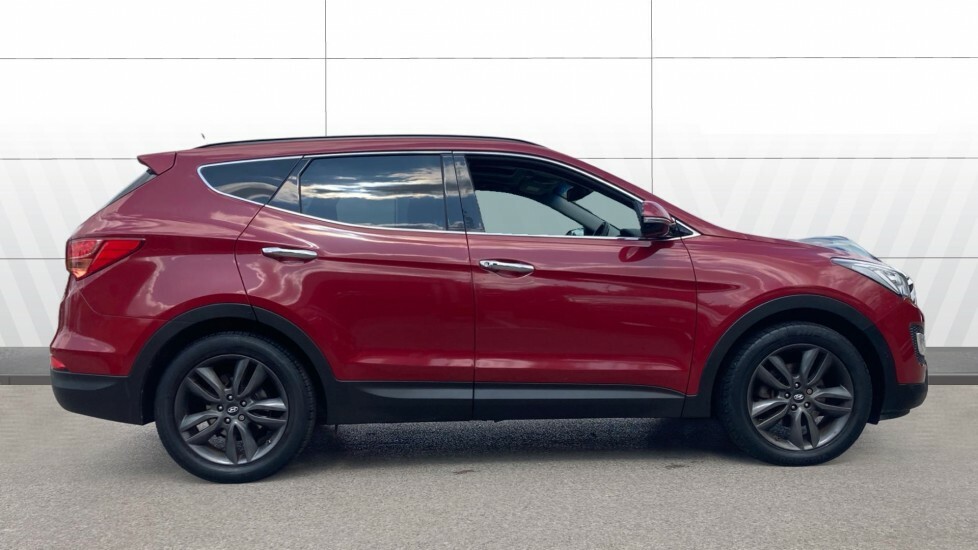 Hyundai Santa Fe Premium Se Red #5
