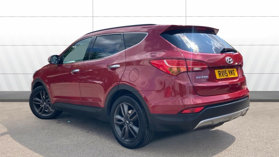 Hyundai Santa Fe Premium Se Red #2