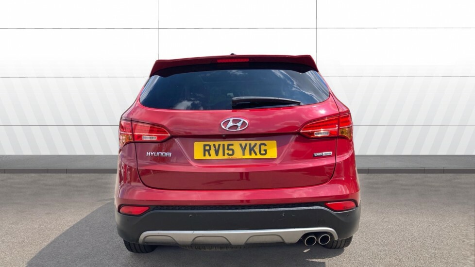 Hyundai Santa Fe Premium Se Red #6
