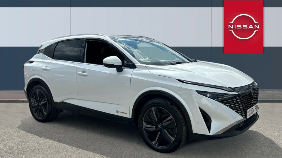 Nissan Qashqai Tekna White