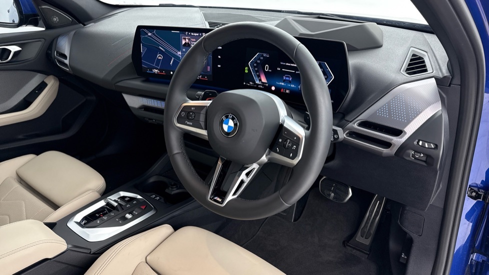 BMW 1 Series M Sport YL25RTU Blue #6