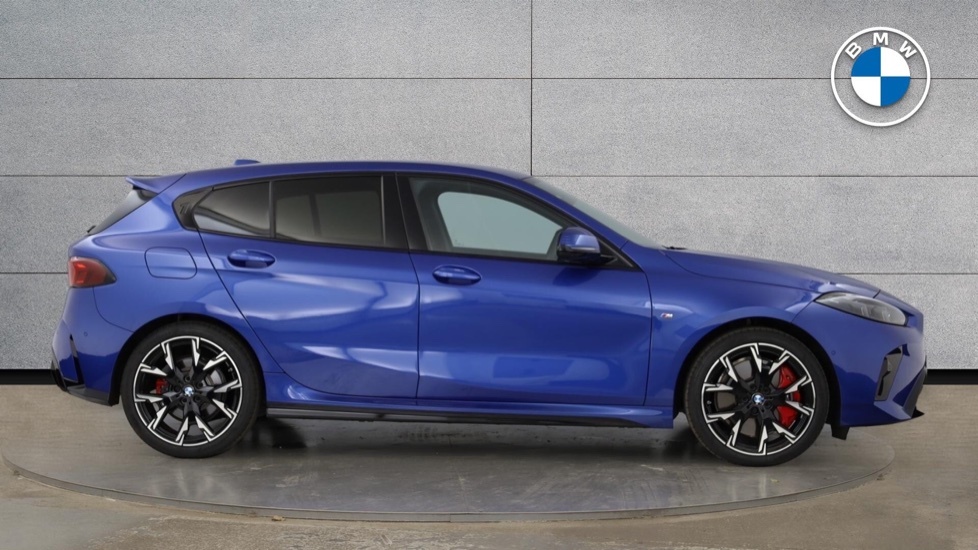 BMW 1 Series M Sport YL25RTU Blue #3