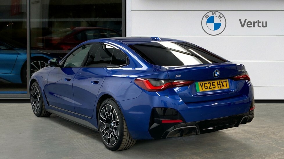 BMW i4 M Sport Blue #2