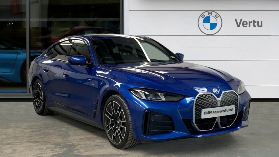 BMW i4 M Sport Blue
