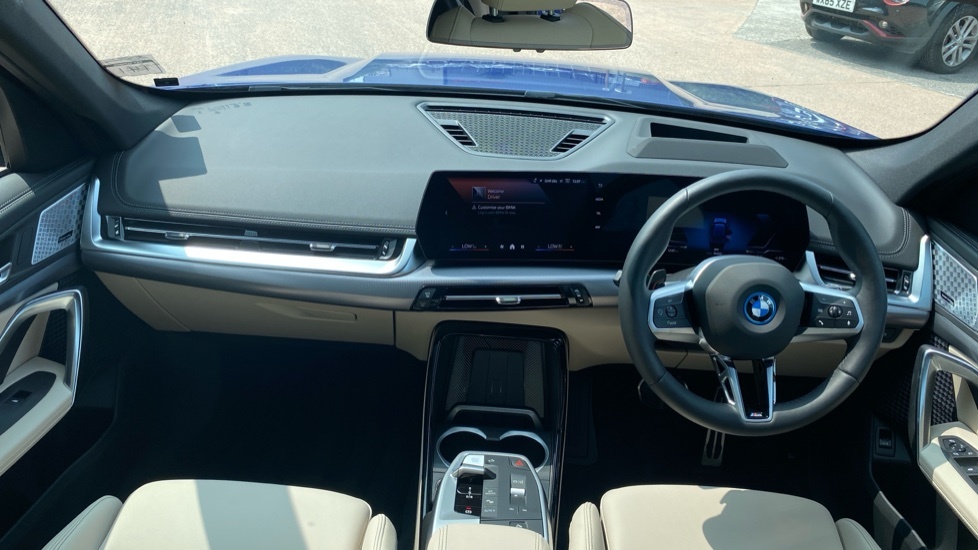 BMW iX1 M Sport Blue #4