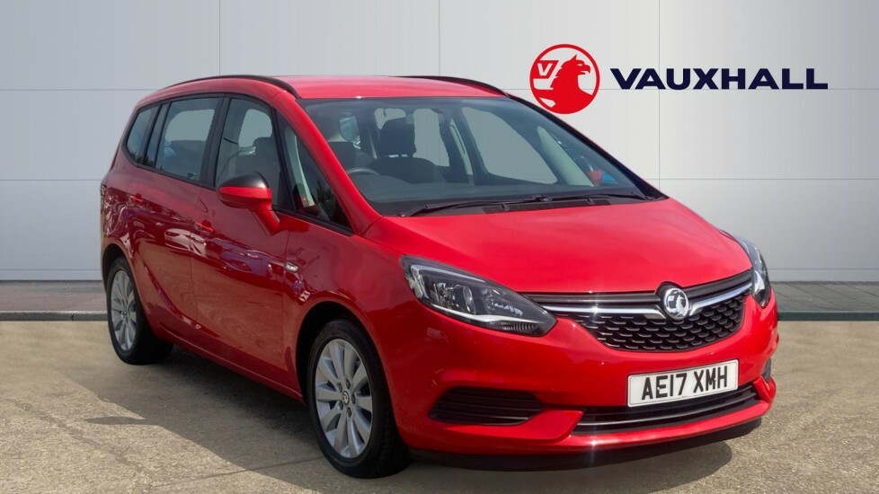 Vauxhall Zafira Tourer Design Red
