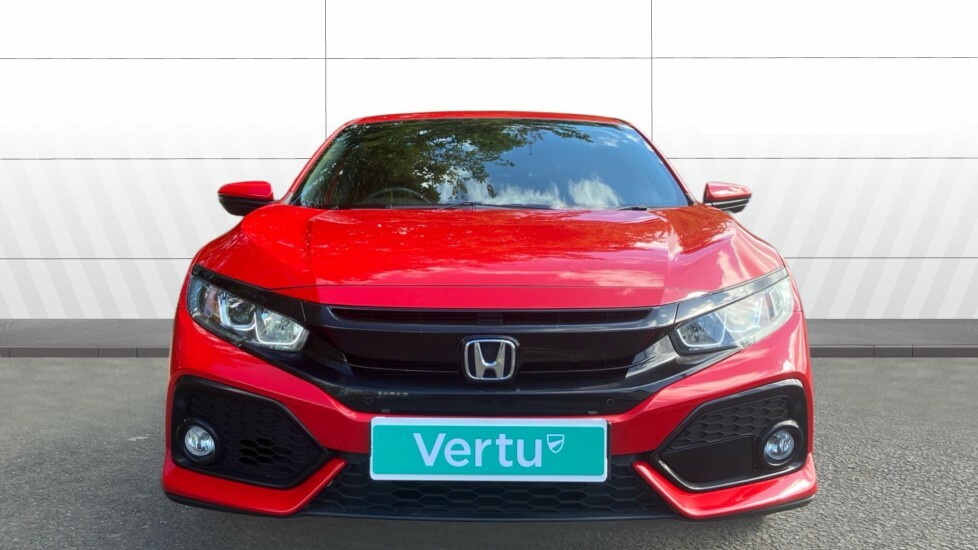 Honda Civic Sr Red #3