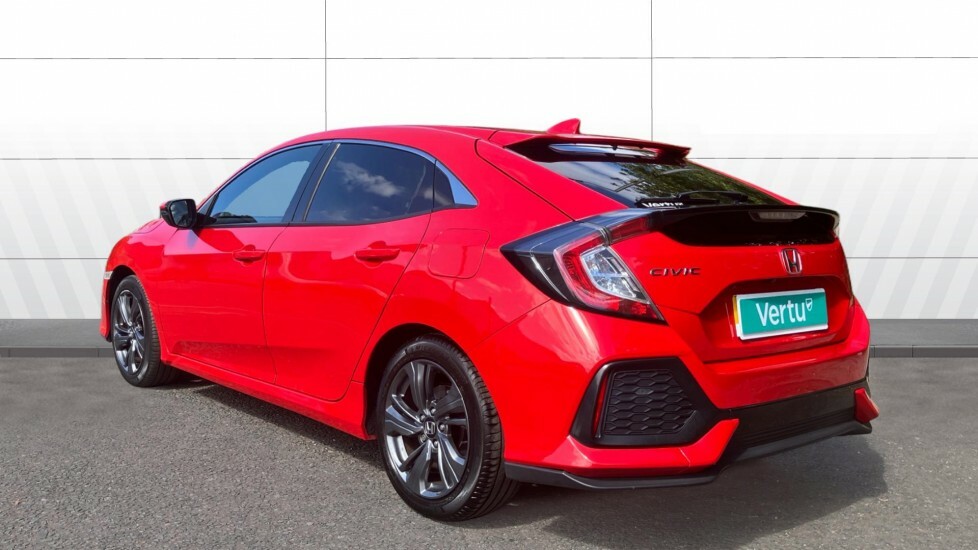 Honda Civic Sr Red #2
