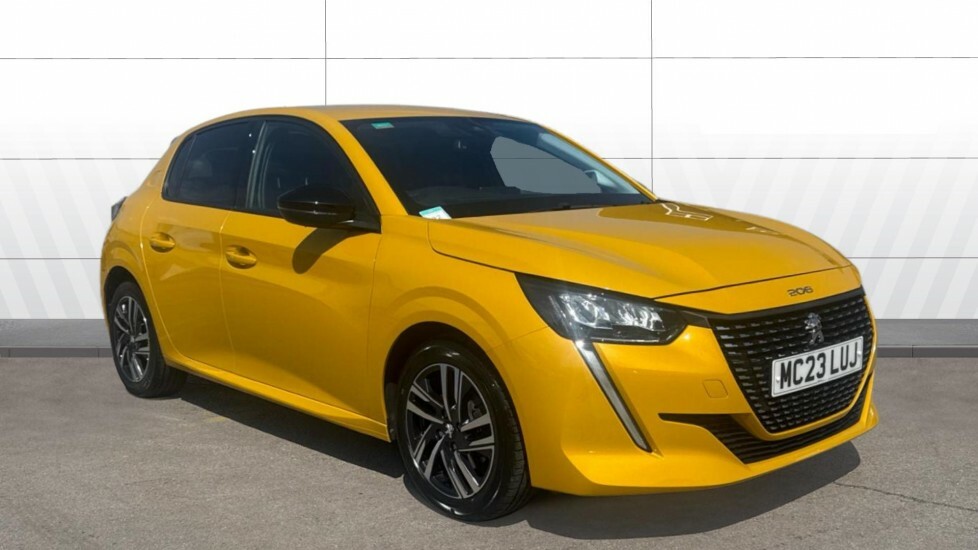 Peugeot 208 Allure Premium Yellow