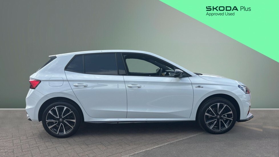 Skoda Fabia Monte Carlo Edition KR75FNA White #4