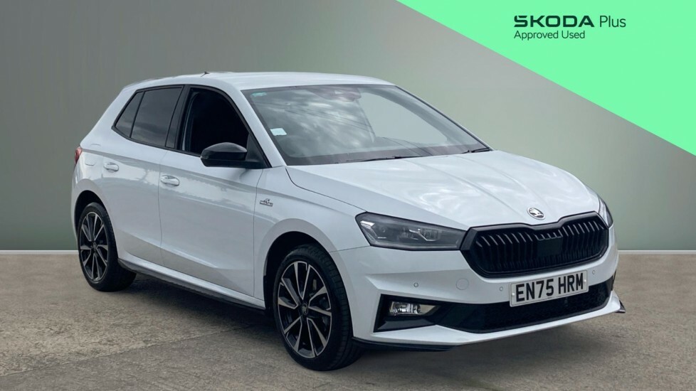 Skoda Fabia Monte Carlo Edition EN75HRM White
