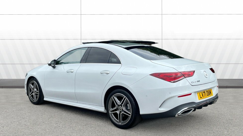 Mercedes-Benz CLA Class Amg Line White #2