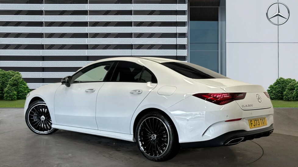 Mercedes-Benz CLA Class Amg Line White #2