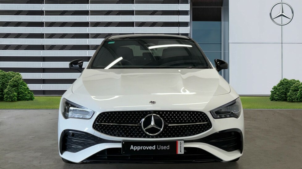 Mercedes-Benz CLA Class Amg Line White #3