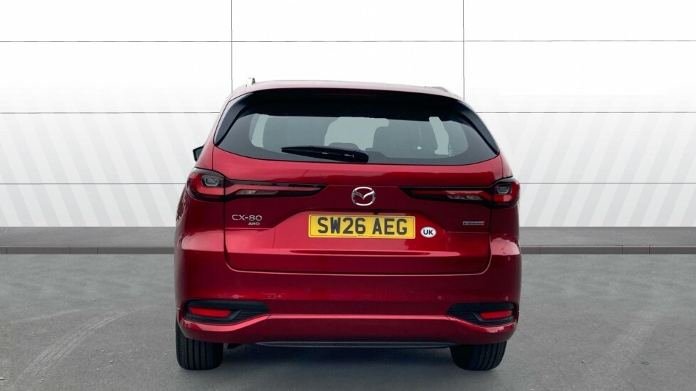 Mazda CX-80 Homura Red #6
