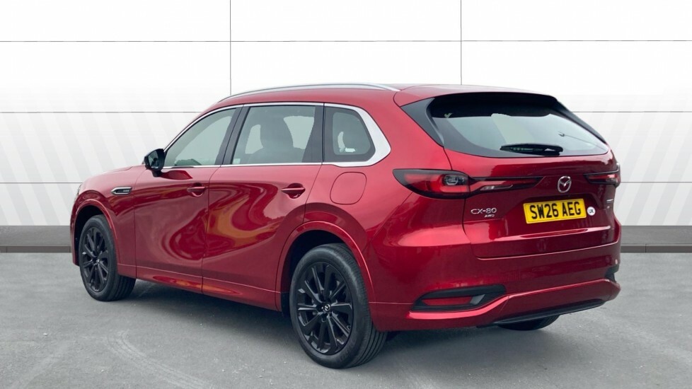 Mazda CX-80 Homura Red #2