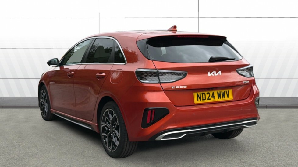 Kia Ceed Gt-line Orange #2