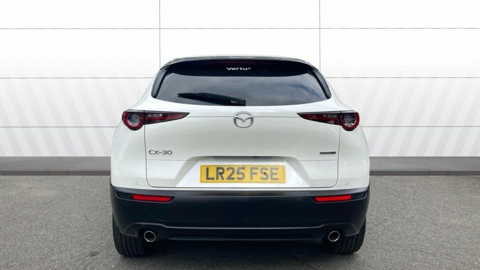 Mazda CX-30 Exclusive-line White #5