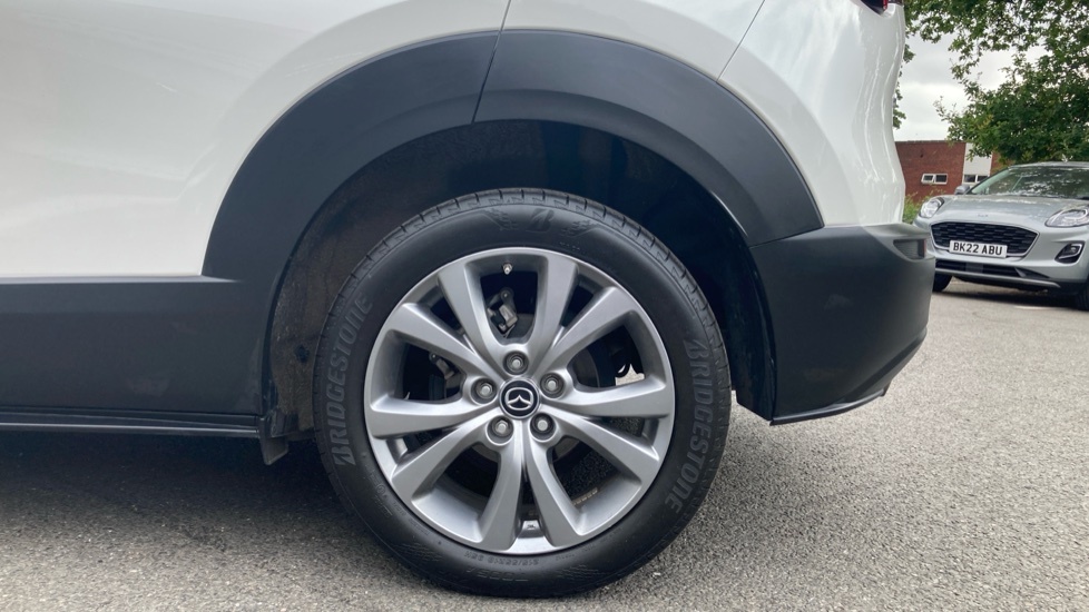 Mazda CX-30 Exclusive-line White #6