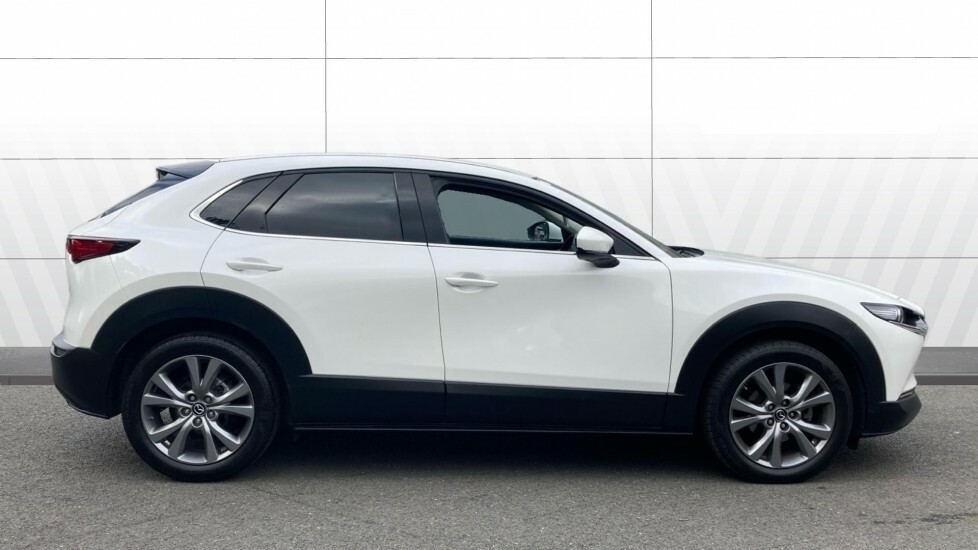 Mazda CX-30 Exclusive-line White #4