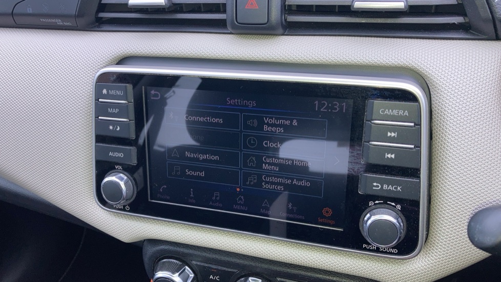 Nissan Micra Acenta White #21