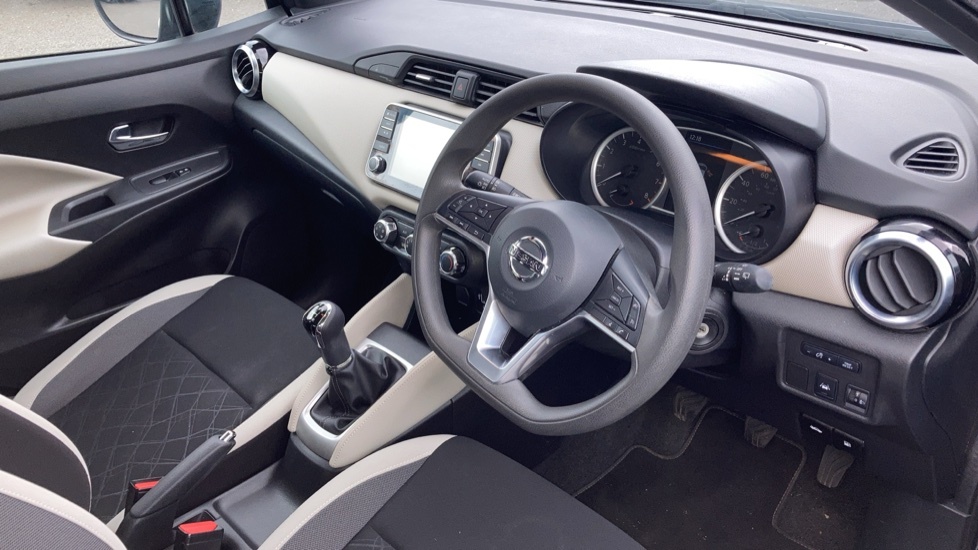 Nissan Micra Acenta White #11