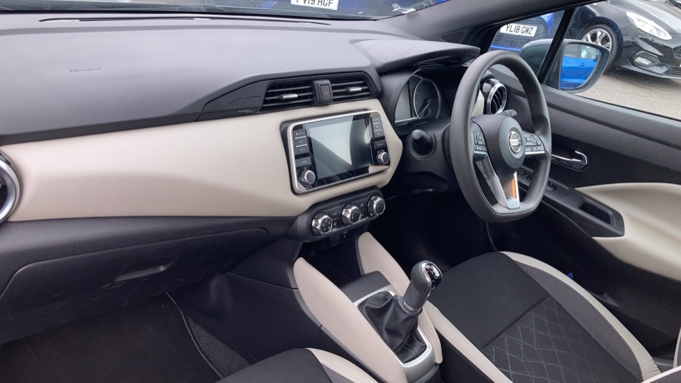 Nissan Micra Acenta White #9