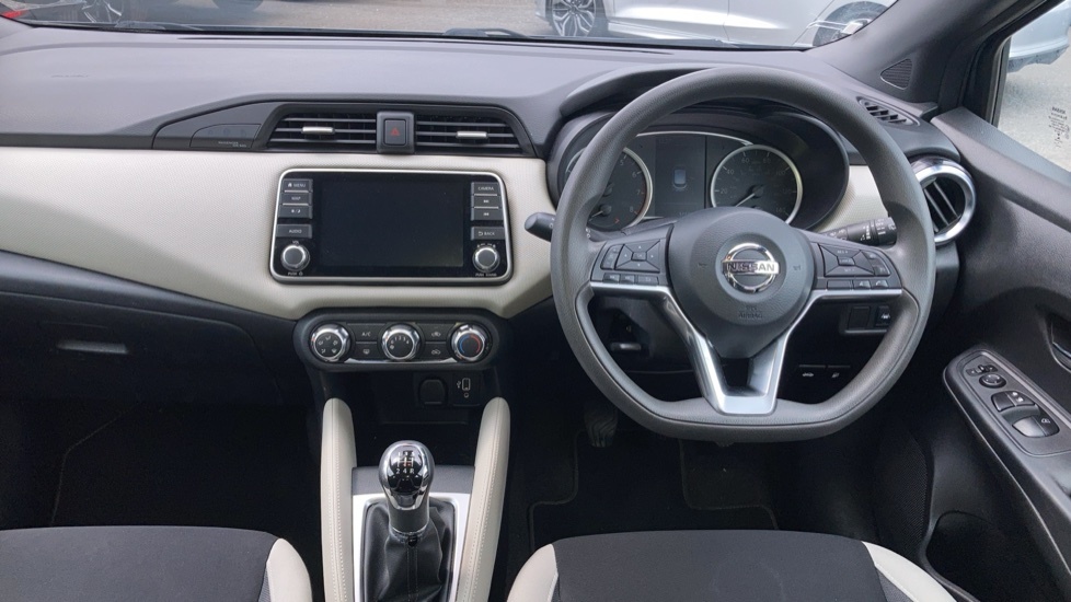 Nissan Micra Acenta White #10