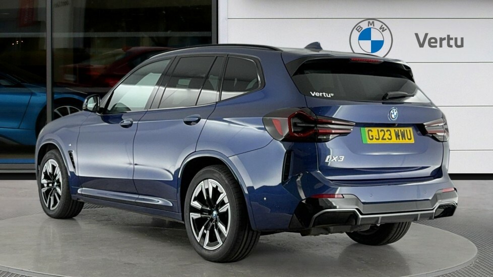 BMW iX3 M Sport Blue #2