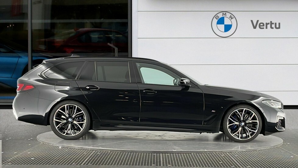 BMW 5 Series M Sport YL23BZK Black #3