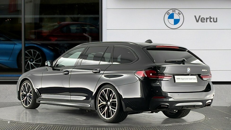 BMW 5 Series M Sport YL23BZK Black #2