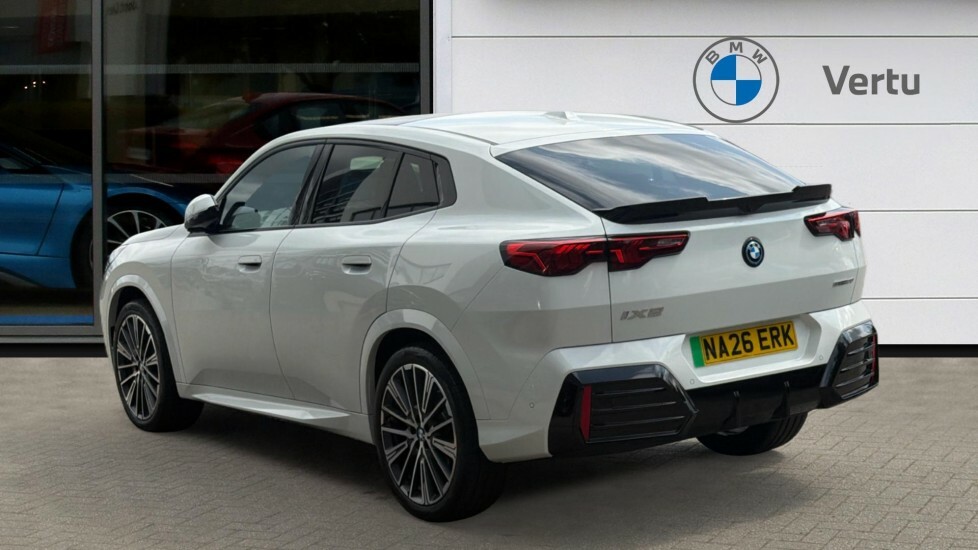 BMW iX2 M Sport White #2