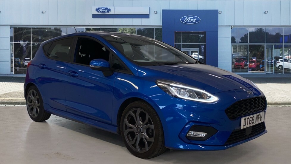 Ford Fiesta St-line Edition Blue