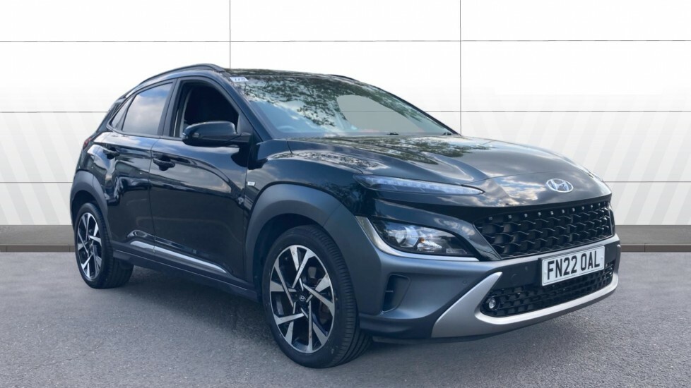 Hyundai Kona Hatchback Black #1